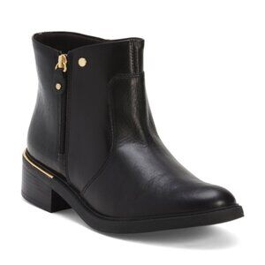 COMFORTFLEX Made In Brazil Leather Comfort Booties